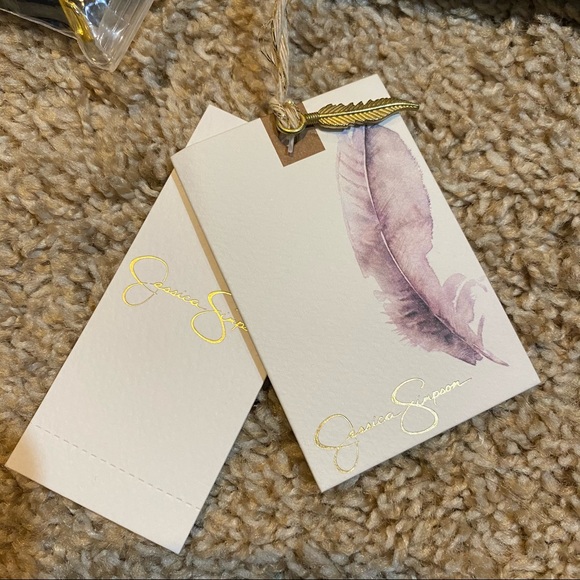 NWT patterned bandeau swim top - Picture 5 of 6